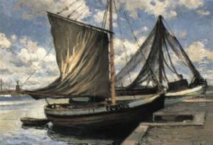 Sommardag Vid Kajen