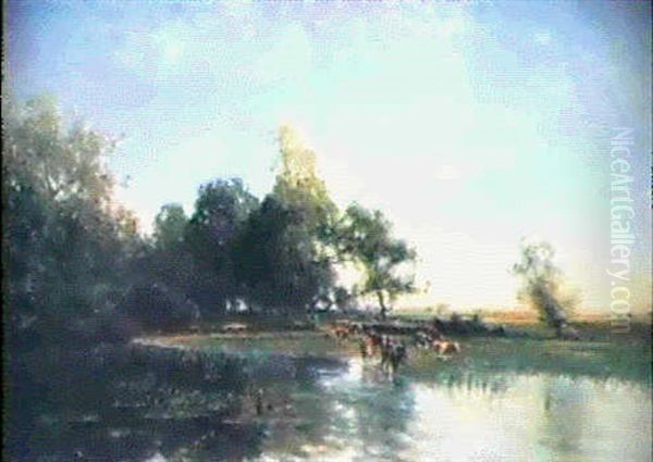 Sommarlandskap, Korna Vattnas - view 1