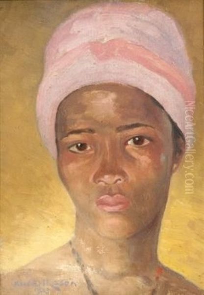 Portrait Of A Young African Woman - view 1