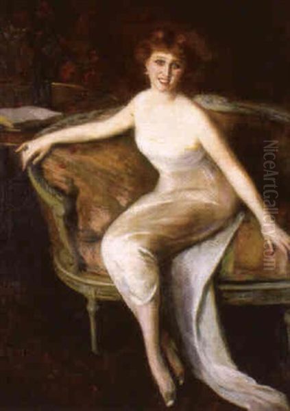 Portrait De La Baronne Marie Surcouf - view 1