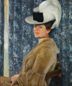 Portrait Of A Lady (portrait Of The Artist's Wife)