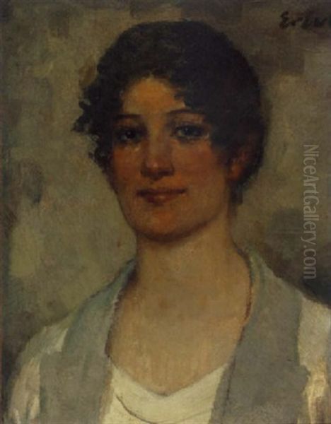 Portrait Einer Jungen Frau - view 1