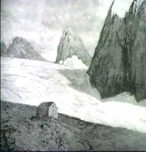 Dachstein, Gosaugletscher Mit Adamekhutte