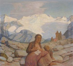 Urwelt by Erich Erler-Samedan