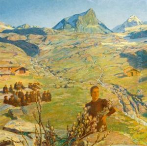 Sonntag by Erich Erler-Samedan