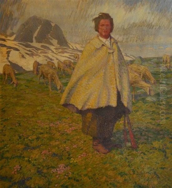 Shepherd With Ships - view 1