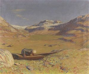 Sonniger Herbst by Erich Erler-Samedan