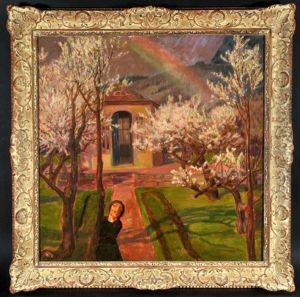 Allegorie Auf Den Fruhling by Erich Erler-Samedan