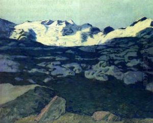 Alpenlandschaft by Erich Erler-Samedan