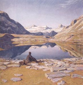 Scheidender Sommer by Erich Erler-Samedan