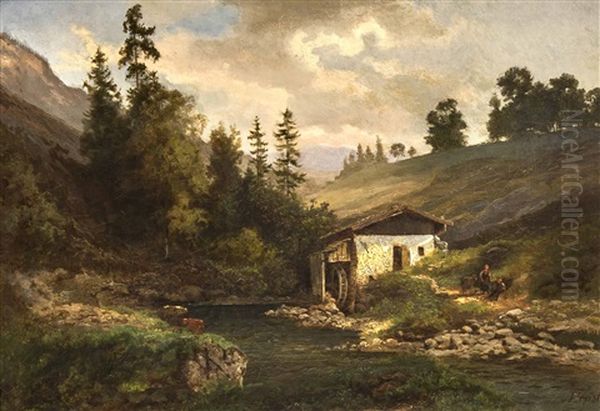 Wassermuhle Bei Berchtesgaden - view 1