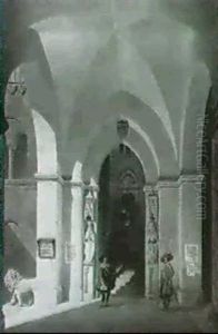 Stiegenaufgang Im Vatikan
