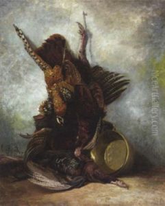 Jagdstilleben Mit Fasanen Und Anderen Vogeln Jagdstilleben Mit Fasanen Und Anderen Vogeln