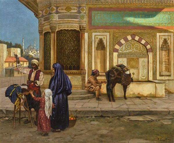The Fountain Of Ahmed Iii, Constantinople - view 1