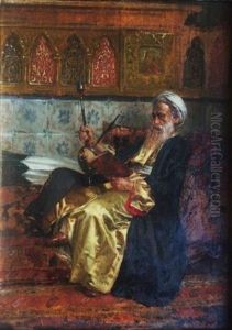 Le Sage Lisant by Rudolf Ernst