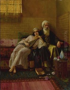 The Musician by Rudolf Ernst