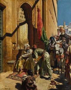 The Fortune Teller, Cairo by Rudolf Ernst