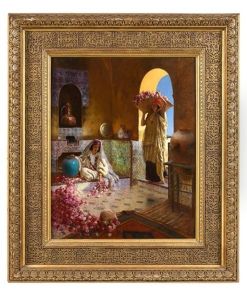 La Cueillette Des Roses by Rudolf Ernst