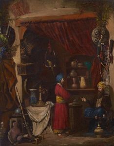 Orientalischer Handler by Rudolf Ernst