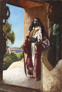 Le Prince Oriental by Rudolf Ernst