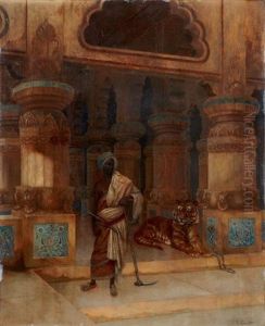 Le Gardien Du Temple by Rudolf Ernst