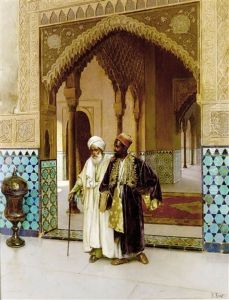 After Prayers by Rudolf Ernst