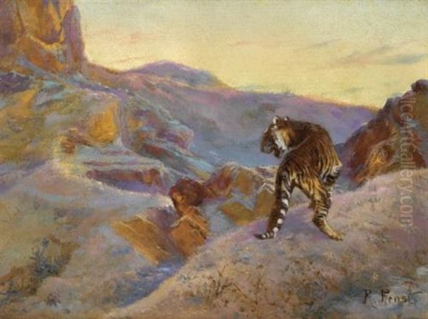 Tiger In The Mountains - view 1