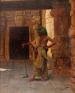 Le Gardien by Rudolf Ernst