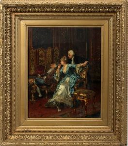 Courting Scene Courting Scene