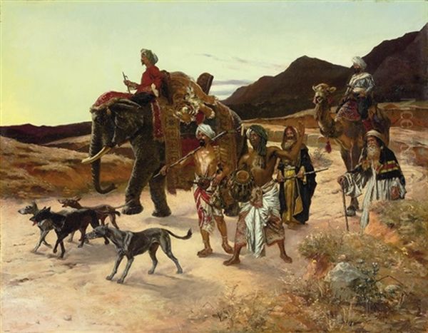The Tiger Hunt - view 1