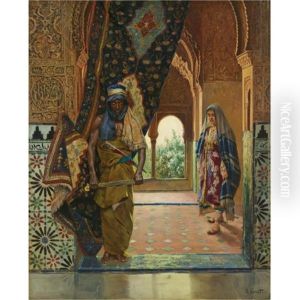 The Guard Of The Harem by Rudolf Ernst