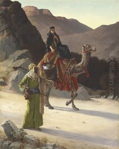 L'escorte by Rudolf Ernst