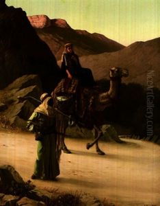L'escorte by Rudolf Ernst