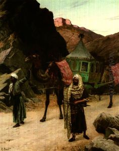 Le Palanquin by Rudolf Ernst