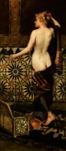 Jeune Femme Du Harem by Rudolf Ernst