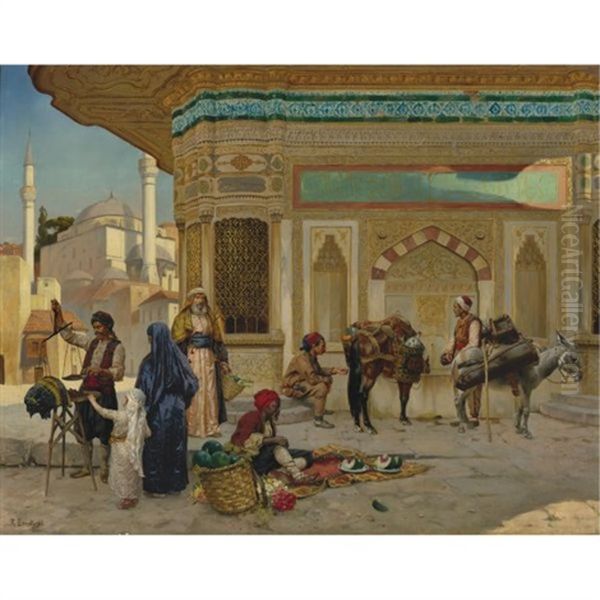 The Fountain Of Ahmed Iii, Istanbul - view 1