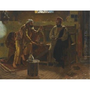 Les Joueurs by Rudolf Ernst