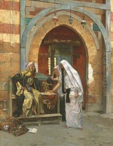 The Fortune Teller Of Cairo by Rudolf Ernst