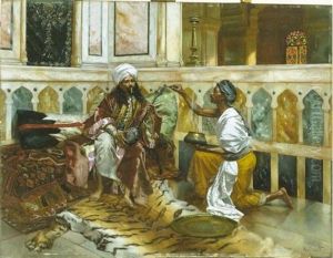 Preparing The Hookah by Rudolf Ernst