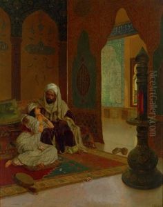 The Couple by Rudolf Ernst