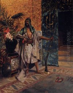 Harem Guard by Rudolf Ernst