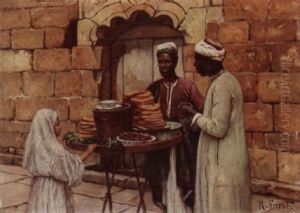 The Street-seller by Rudolf Ernst