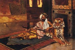 The Sheik's Favorite by Rudolf Ernst