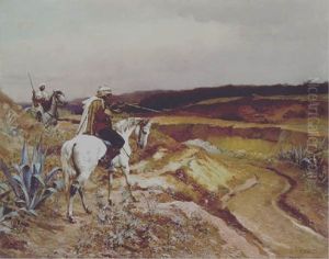 The Tiger Hunt by Rudolf Ernst