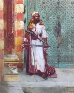 Standing Guard by Rudolf Ernst