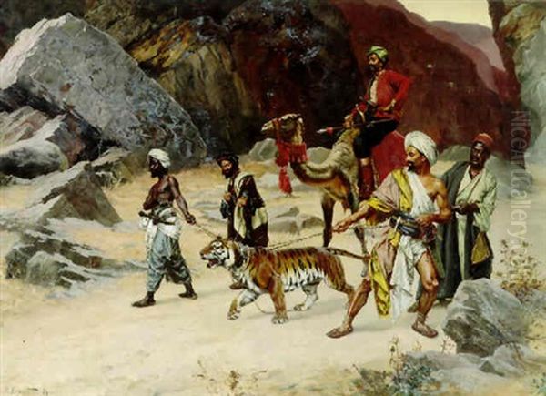 The Captured Tiger - view 1