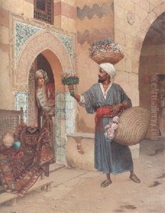 The Flower Seller by Rudolf Ernst