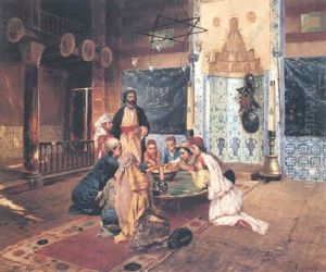 The Meal by Rudolf Ernst