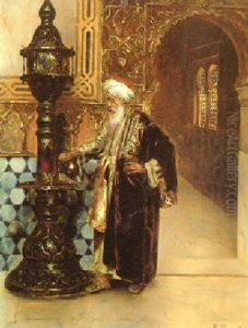 L'isman Et La Colonne De Lumiere