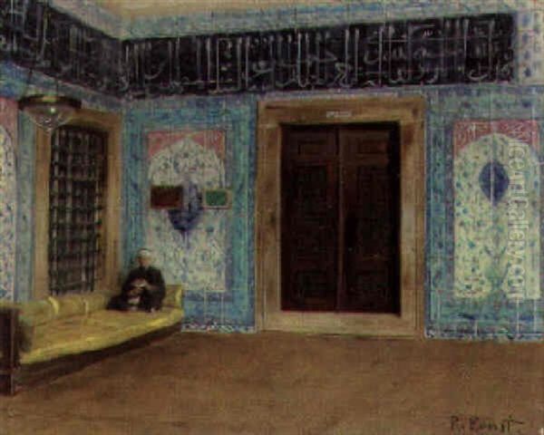 Le Gardien De La Mosquee, Sultan Ahmed - view 1